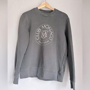 Club Monaco heritage crest sweatshirt